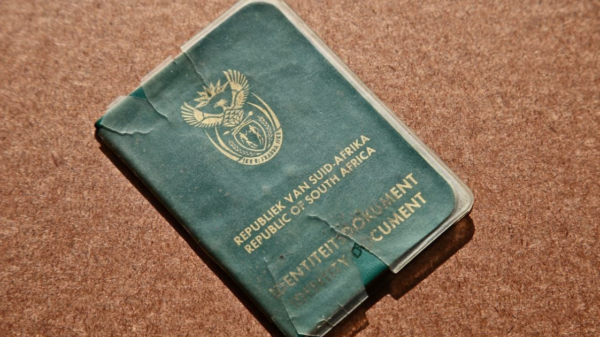 Big problem South African banks have with old green ID books