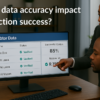 How does data accuracy impact debt collection success