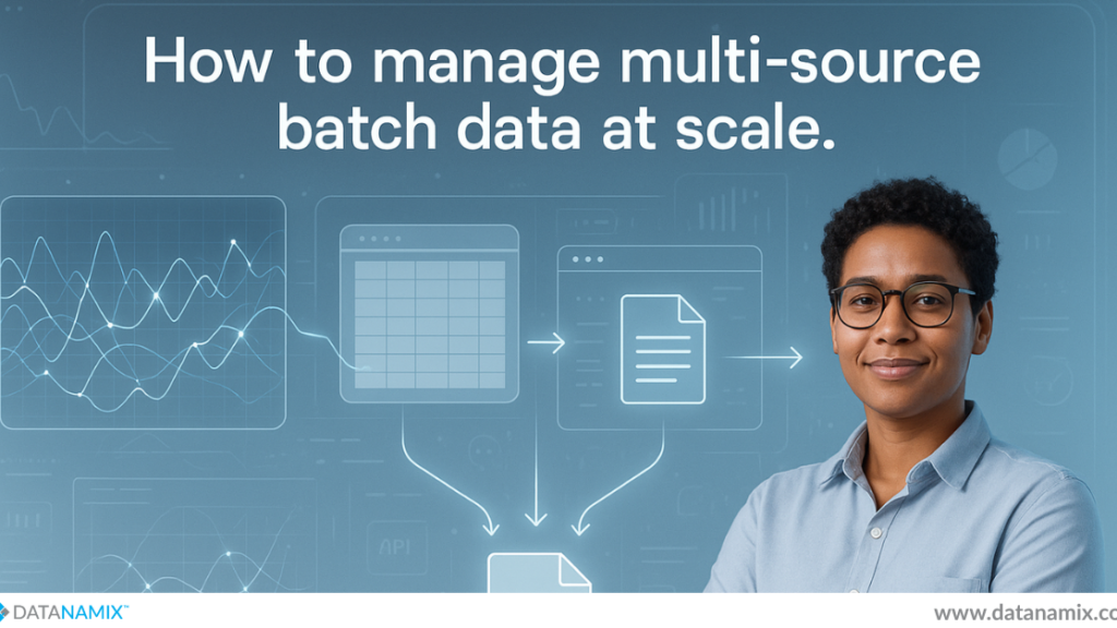 How to transform multi-source batch data at scale