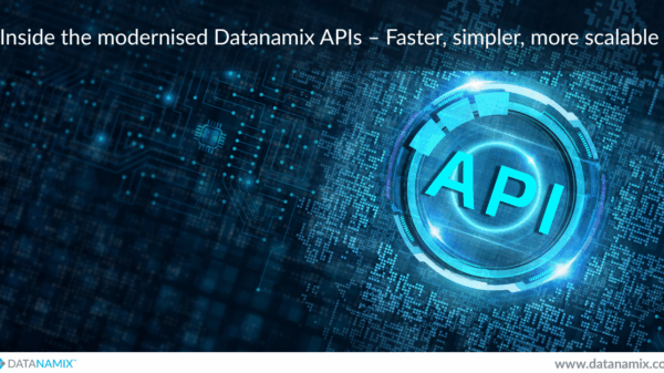 Inside the modernised Datanamix APIs – Faster, simpler, more scalable