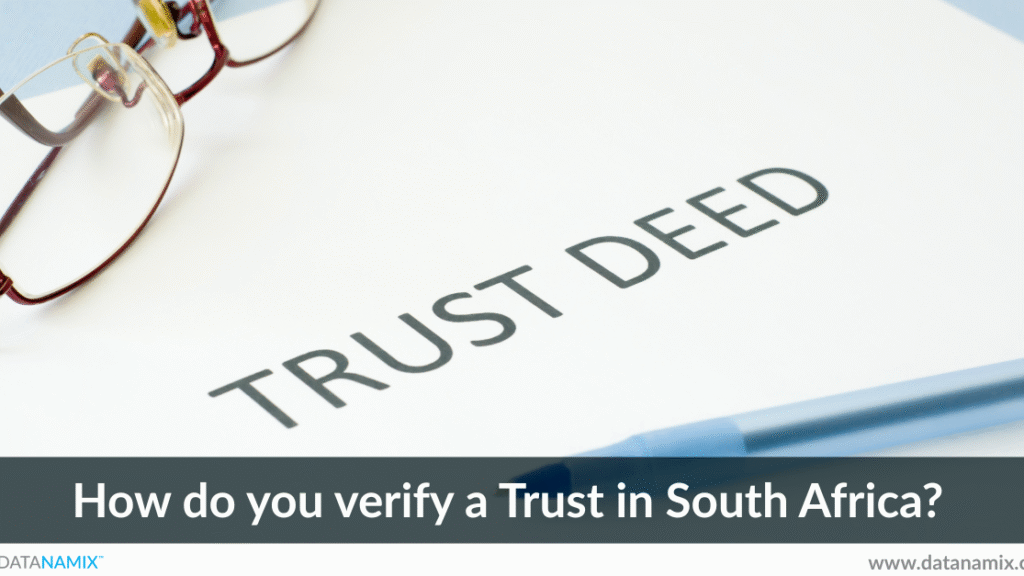 How do you verify a Trust in South Africa