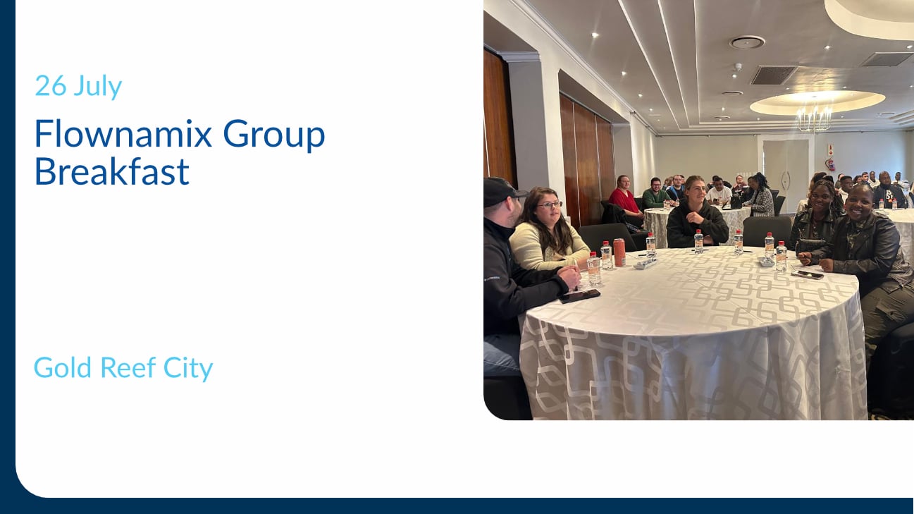 Flownamix group Annual breakfast with Datanamix